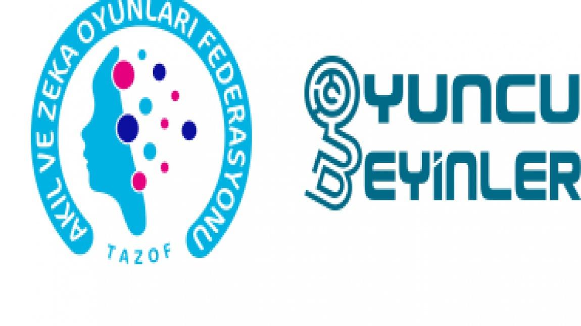 Türkiye Oyuncu Beyinler Zeka Oyunları Turnuvası'nda Dereceye Girdik